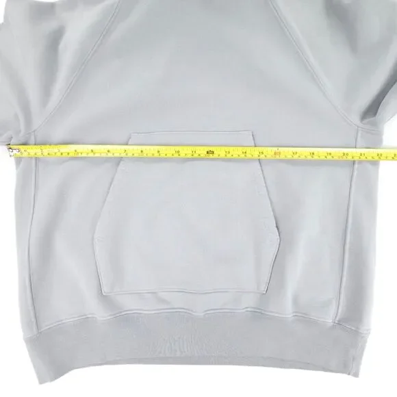 NWT Lady White Co Super Weighted Hoodie Foggy Gray Sweatshirt Minimal Athleisure